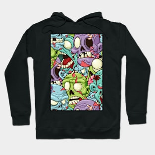 Zombie Cartoon Hoodie